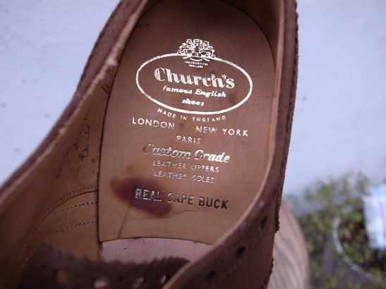 古靴 チャーチ バック ファイブ: ＢＲＹＷＢ（ブライウブ）のブログ