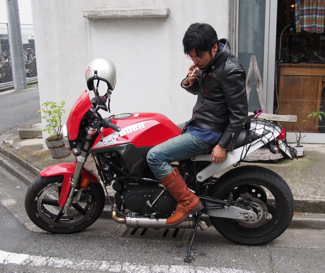 ローリングダブトリオ モーターサイクルブーツ REV100 ブラウン: ＢＲＹＷＢ（ブライウブ）のブログ